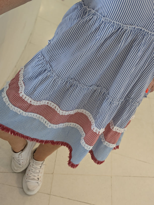 Gypsy Fringed Dress