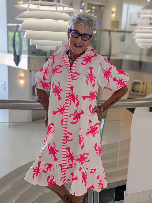 Pink Lobster Dress