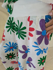 Rainbow Daisy Pants