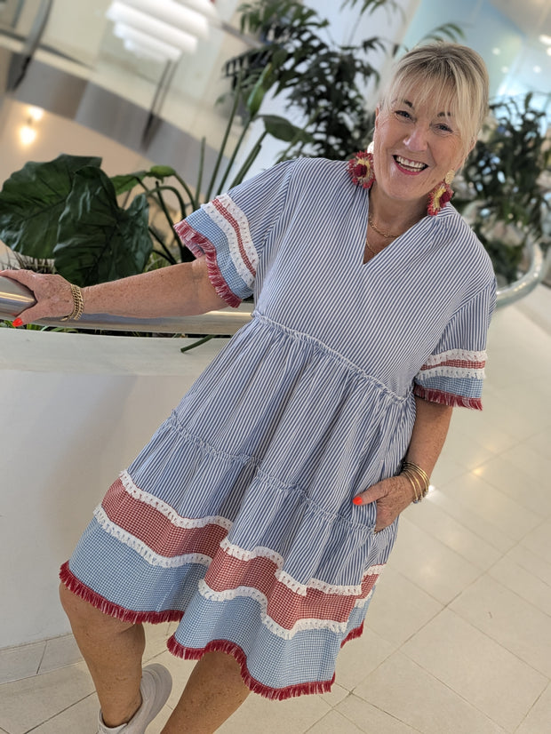 Gypsy Fringed Dress