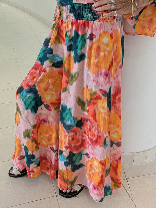 Romance Linen Culotte