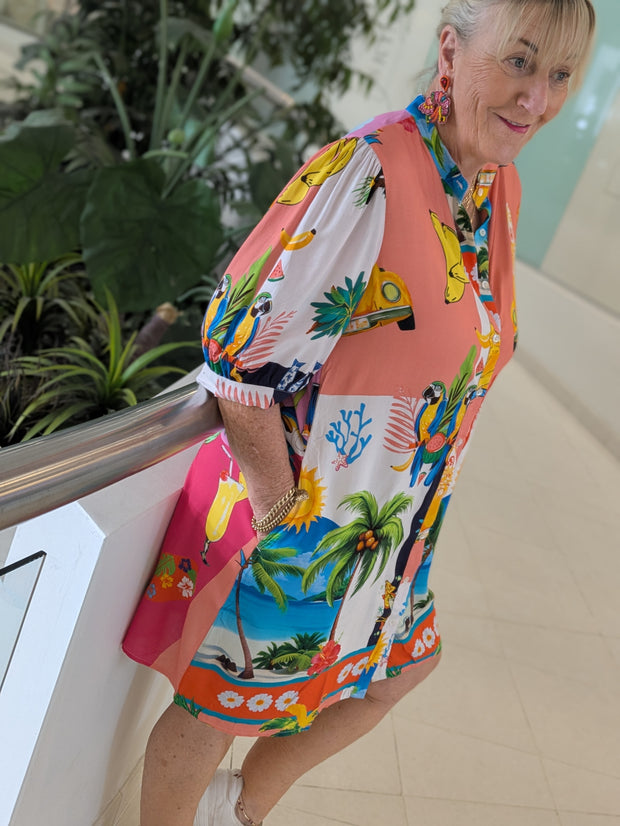 San Sabastian Short Beach Dress