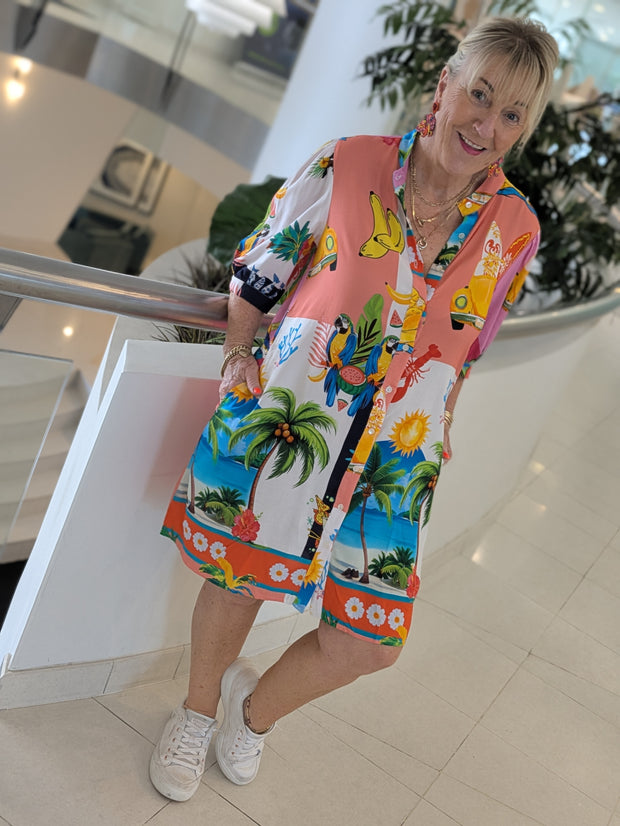 San Sabastian Short Beach Dress