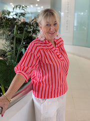 Candy Strip Blouse