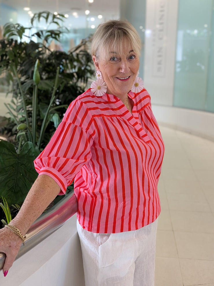 Candy Strip Blouse