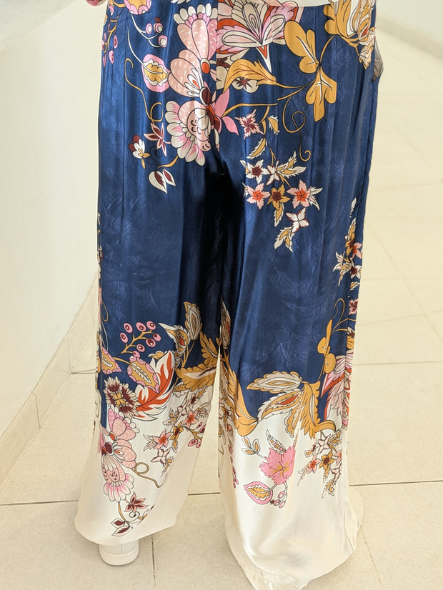 La Lisa Silk Top and Pant Set