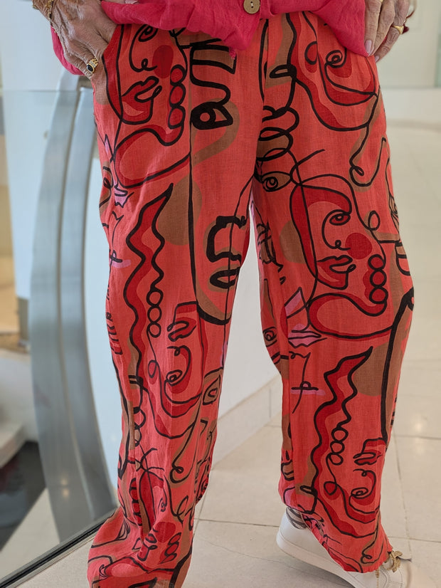 Abstract Pants