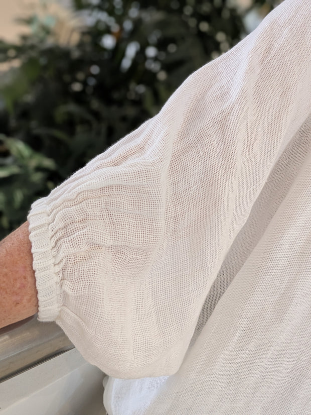 Bella Linen Weave Top