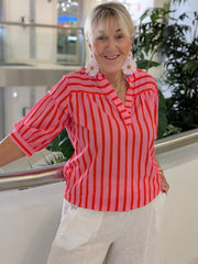 Candy Strip Blouse
