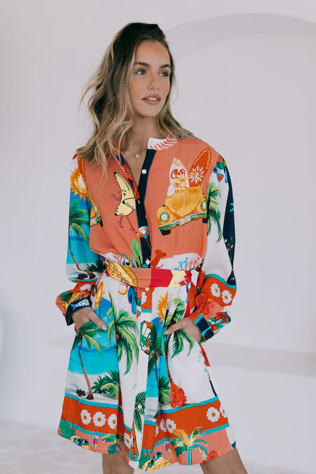San Sabastian Short Beach Dress